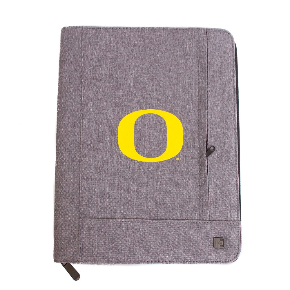 Classic Oregon O, MCM Group, Yellow, Padholders, Art & School, Kapston, Pierce, Zippered, Padfolio, 819038